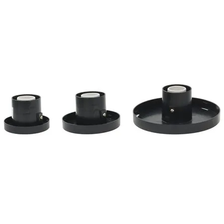  Set lămpi glob cu LED, 6 buc., 20/30/40 cm, PMMA, sferic