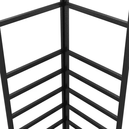  Pavilion de grădină cu șiruri de lumini LED, alb, 3x3 m