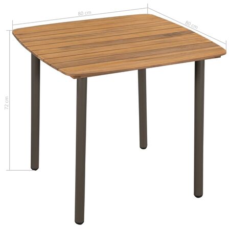 Set mobilier de grădină, 5 piese, maro, poliratan