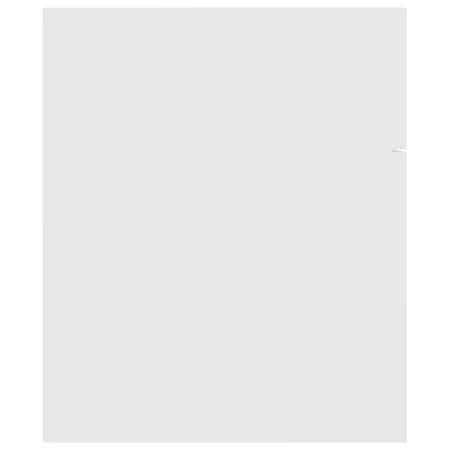  Set mobilier de baie, alb, lemn prelucrat