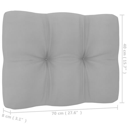  Set mobilier de grădină cu perne, 8 piese, lemn masiv de pin