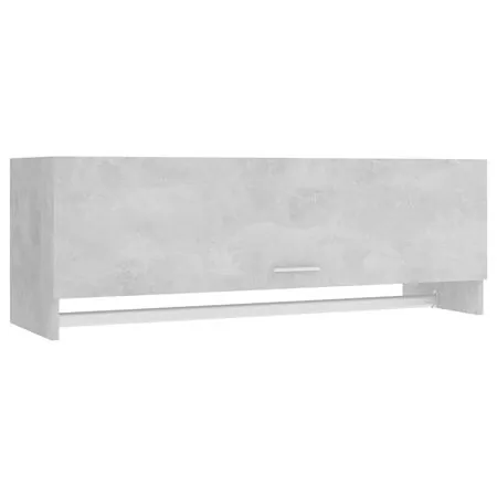  Șifonier, gri beton, 100x32,5x35 cm, PAL