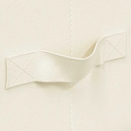  Cutii de depozitare 2 buc. crem 50x30x25 cm material textil