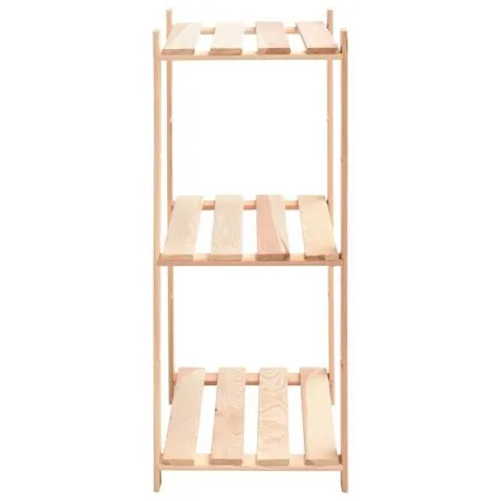  Etajere cu 3 niveluri, 2 buc., 60x38x90 cm, pin masiv, 150 kg