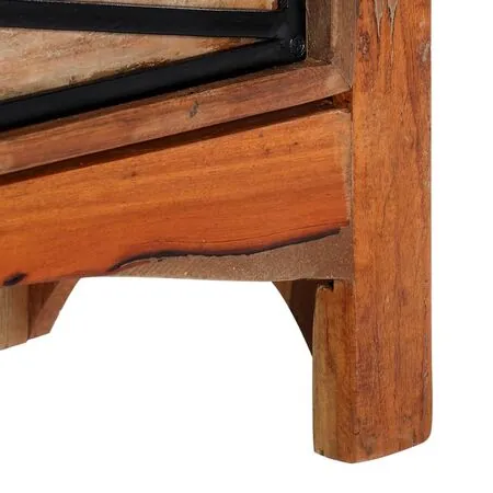  Comodă TV, 120 x 30 x 40 cm, lemn masiv reciclat