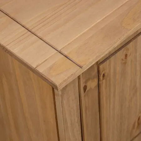  Comodă TV, 120 x 40 x 50 cm, lemn masiv de pin, gama Panama