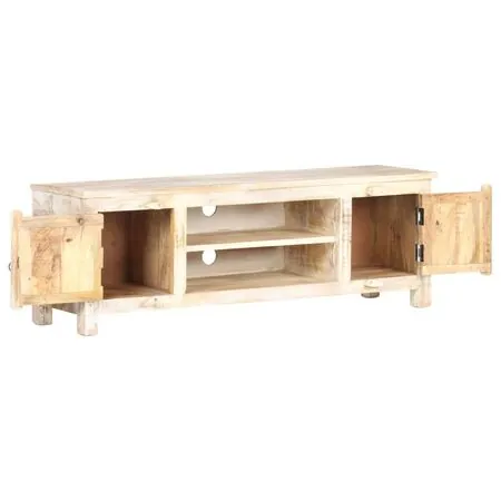 Comodă TV, 120 x 30 x 40 cm, lemn de acacia nefinisat