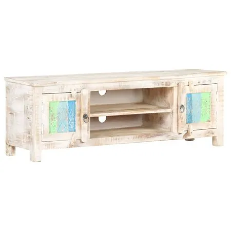  Comodă TV, 120 x 30 x 40 cm, lemn de acacia nefinisat