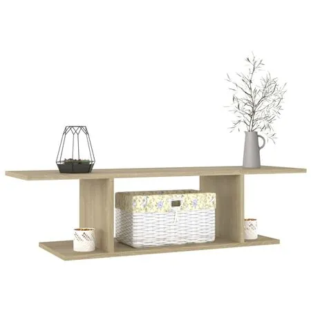  Dulap TV montaj pe perete, stejar sonoma, 103x30x26,5 cm