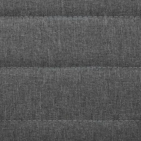  Scaune de sufragerie, 6 buc., gri deschis, material textil