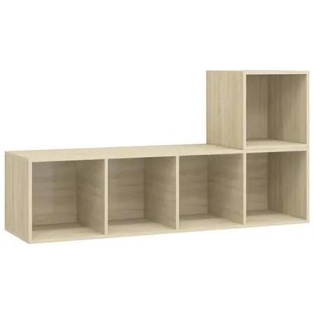  Set de dulapuri TV, 2 piese, stejar sonoma, lemn prelucrat