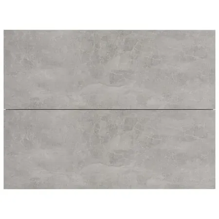  Noptieră, gri beton, 40x30x30 cm, lemn prelucrat