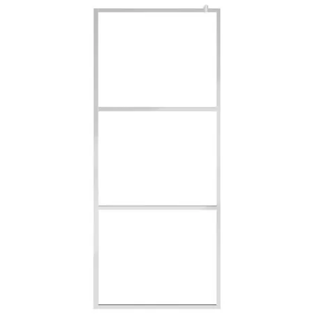  Paravan de duș walk-in, 80 x 195 cm, sticlă ESG mată
