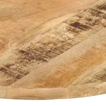  Blat de masă, 80 cm, lemn masiv de mango, rotund, 25-27 mm