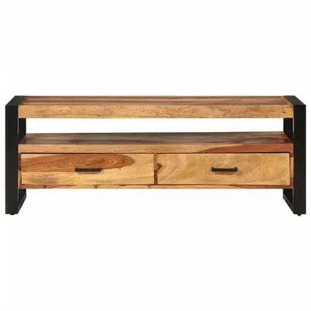  Comodă TV, 120 x 35 x 45 cm, lemn masiv de acacia