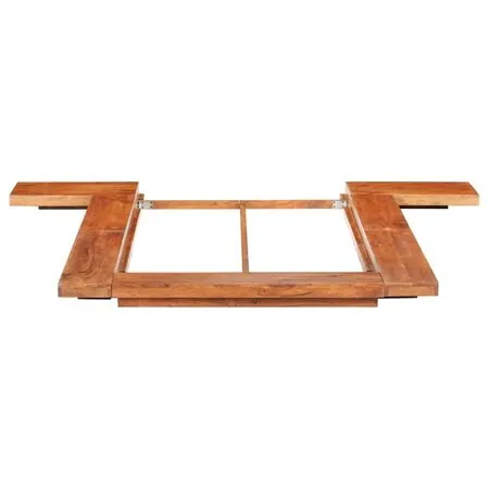  Cadru pat futon, stil japonez, 100 x 200 cm, lemn masiv acacia