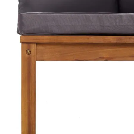  Set mobilier grădină cu perne, 7 piese, lemn masiv de acacia