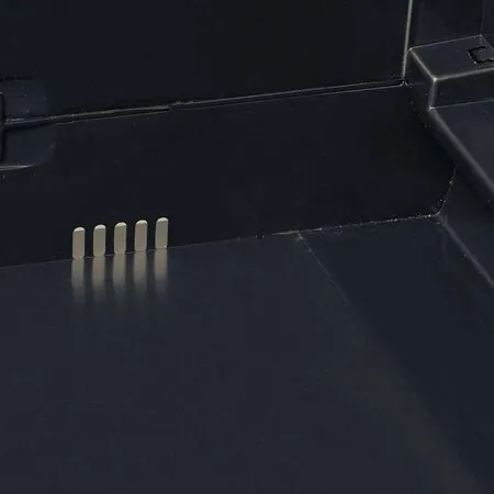  Dulap de depozitare pentru grădină, cu 3 rafturi, negru