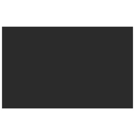 Folie de piscină solară, negru, 8x5 m, PE, dreptunghiular, plutitor