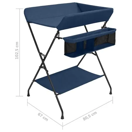  Masă de schimb, bleumarin, fier