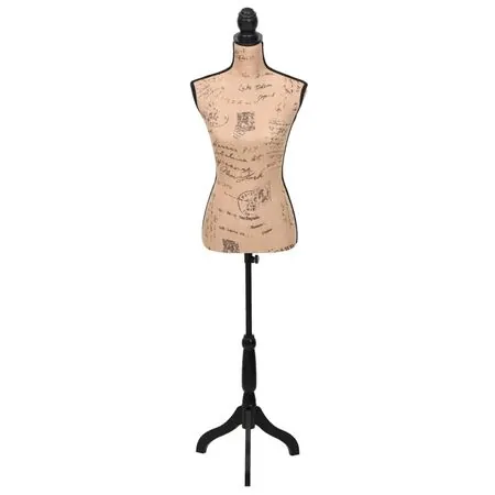  Bust expunere haine damă, maro/negru, manechin croitorie, iută