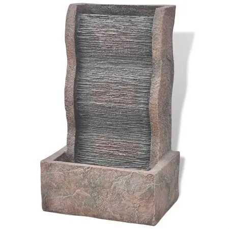  Fântână de interior din polirășină cu iluminare LED