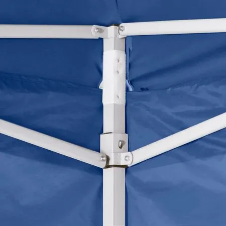 41466  Blue Foldable Tent 3 x 3 m with 4 Walls