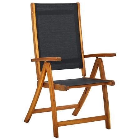  Set mobilier de exterior, 7 piese, lemn masiv de acacia