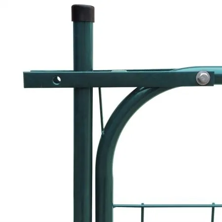  Poartă pentru gard de gradină 100 x 100 cm verde