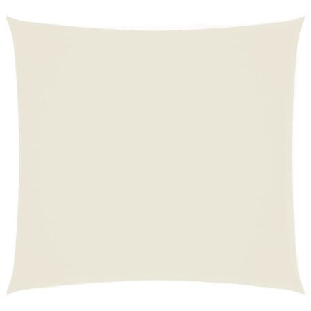  Parasolar din material textil oxford, pătrat, 2 x 2 m, crem