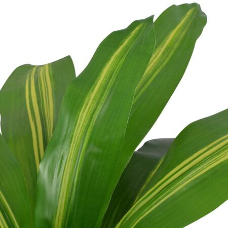  Plantă Dracena artificială cu ghiveci, 90 cm, verde