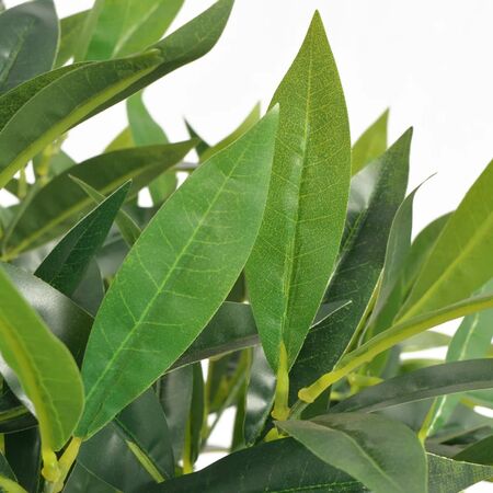  Dafin artificial cu ghiveci, 125 cm, verde