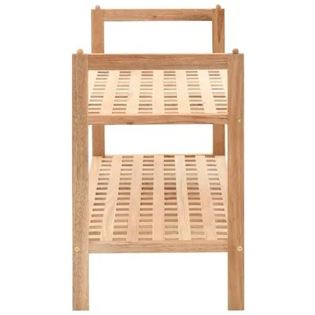  Pantofar din lemn solid de nuc, 69 x 26 x 40 cm