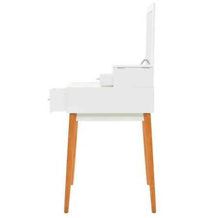  Masă de toaletă cu oglindă, MDF, 60x50x86 cm