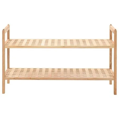  Pantofar din lemn solid de nuc, 69 x 26 x 40 cm
