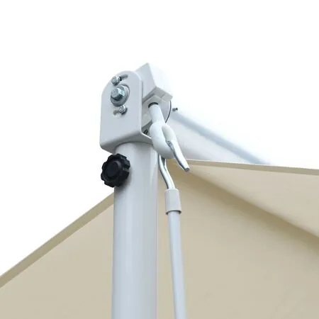  Copertină cu structură independentă, crem, 4 x 3 m