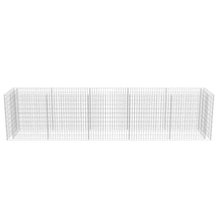  Strat înălțat gabion, 450 x 90 x 100 cm, oțel galvanizat