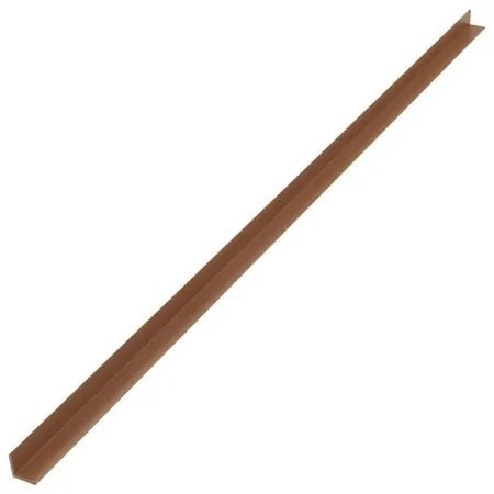  Margini cornier pentru terasă WPC, 5 buc, 170 cm, culoare tec