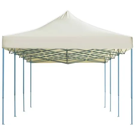  Cort de petrecere pliabil, crem, 3 x 9 m