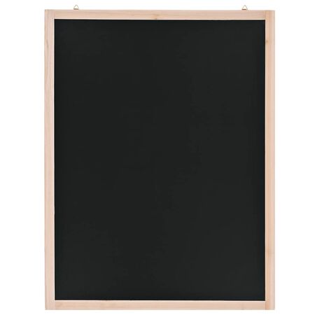  Tablă neagră pentru perete, lemn de cedru, 60 x 80 cm