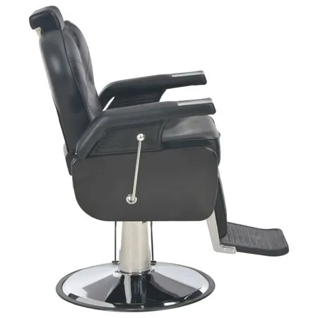  Scaun frizer, negru, 72 x 68 x 98 cm, piele ecologică