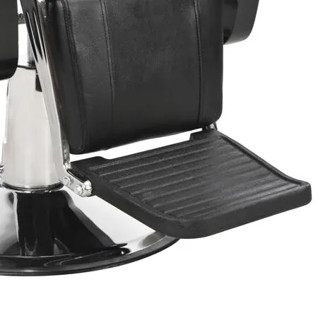  Scaun frizer, negru, 72 x 68 x 98 cm, piele ecologică