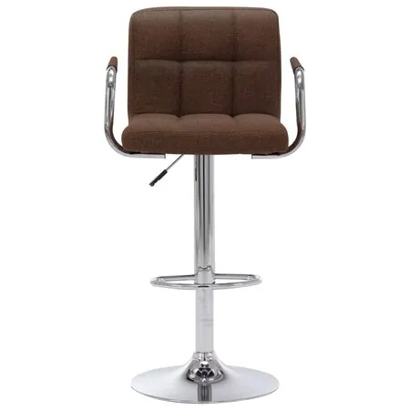  Scaun de bar, maro, material textil