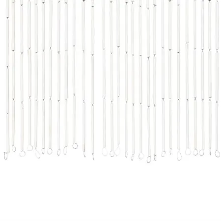  Perdea de ușă pentru insecte, 90 x 200 cm, bambus