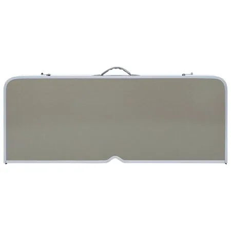  Masă de camping pliabilă cu 4 scaune, oțel și aluminiu