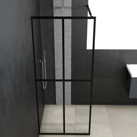  Paravan duș walk-in, 90x195 cm, sticlă securizată transparentă