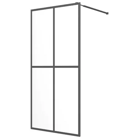 Paravan duș walk-in, 90x195 cm, sticlă securizată transparentă