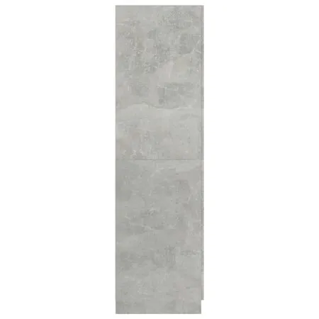  Șifonier, gri beton, 80x52x180 cm, lemn prelucrat