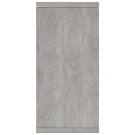  Dulap, gri beton, 88x30x65 cm, lemn prelucrat