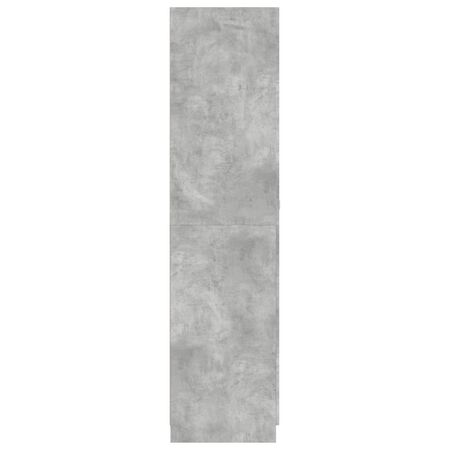  Șifonier, gri beton, 90x52x200 cm, lemn prelucrat